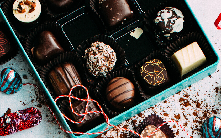 Life is like a box of chocolates… no, really
