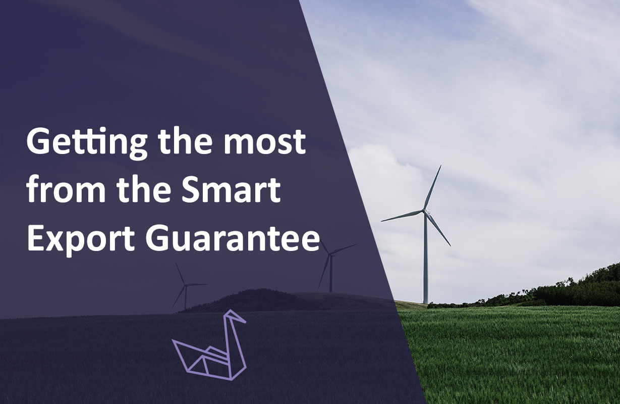 Getting the most from the Smart Export Guarantee