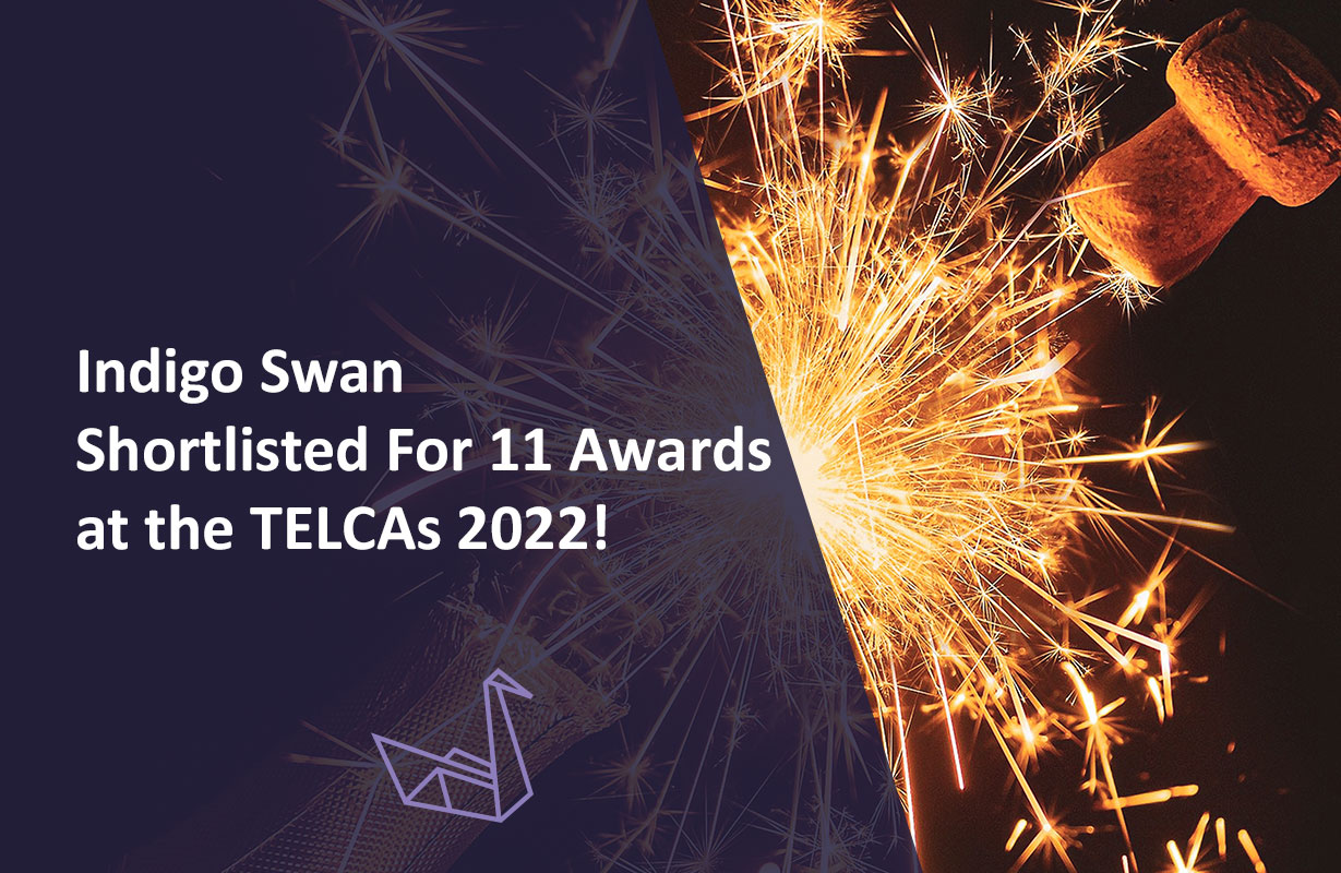 Indigo Swan Shortlisted for Eleven Awards at the TELCAs 2022!