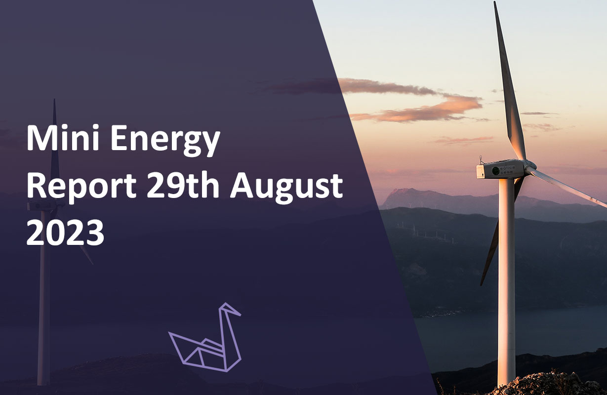 Mini Energy Report 29th August 2023