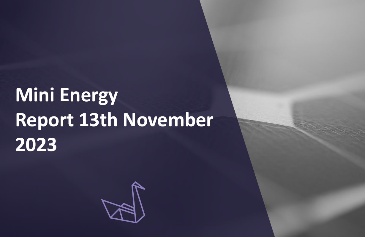 Mini Energy Report 13th November 2023