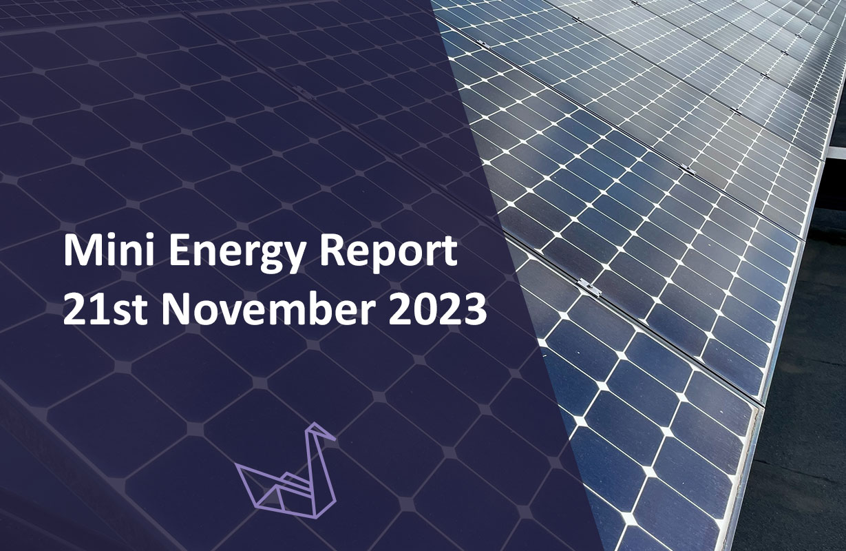 Mini Energy Report 21st November 2023