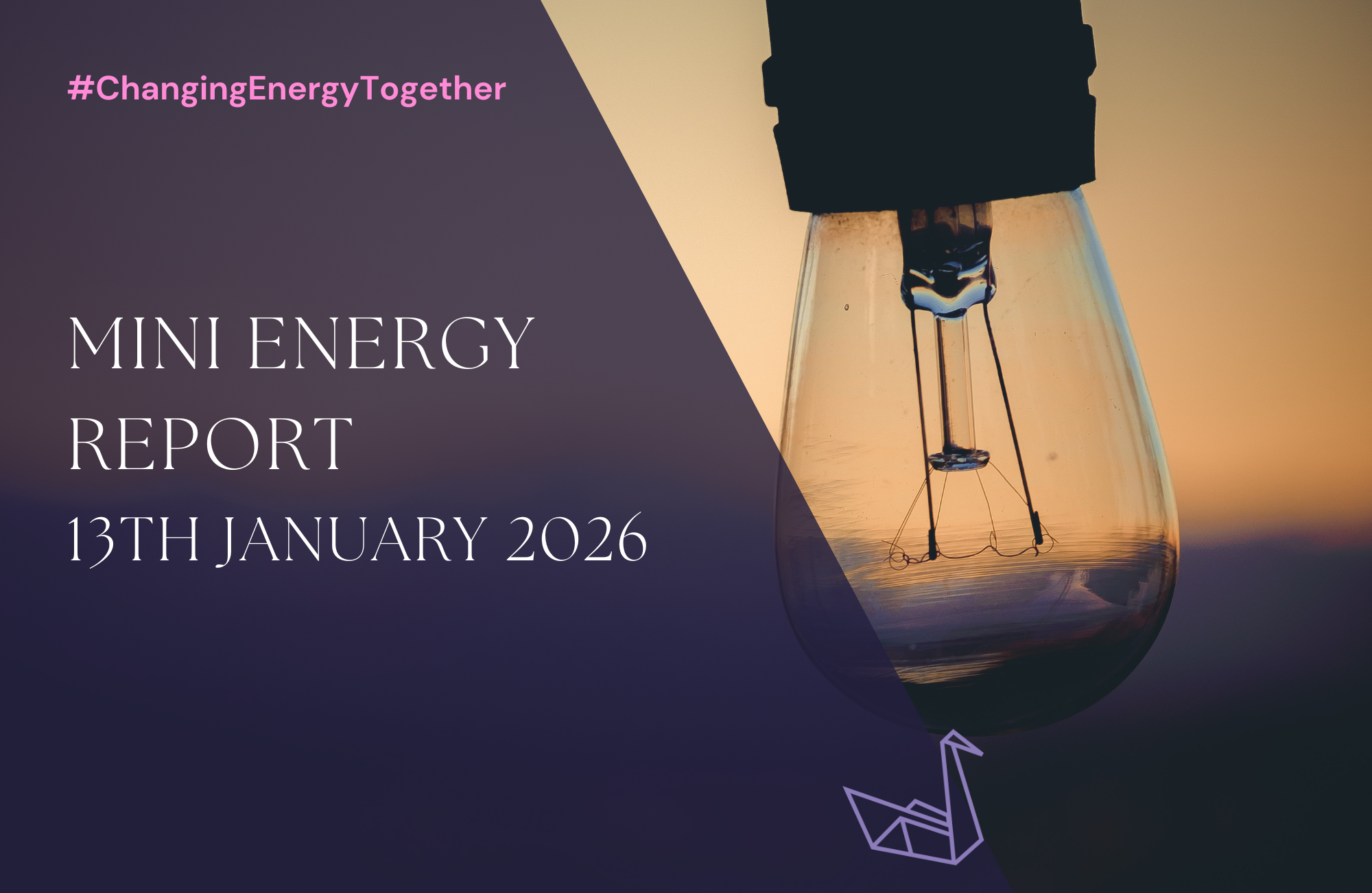 Mini Energy Report 13th January 2026