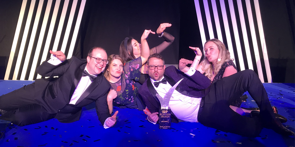 Swans on the stage|Collection of pictures from awards evening|Selfies and photos on stage|Newspaper article and swans on stage|James on stage with trophy|swans on the stage|swans on the stage|Trophy on the table|Collection of selfies